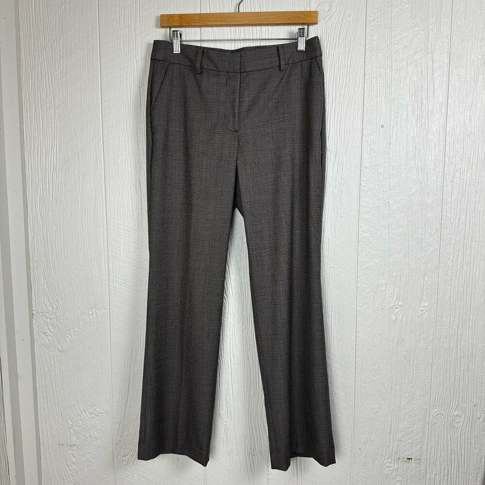 Talbots Newport Pants Classic Houndstooth Print Wool Blend Size 6P 6 Petite - Picture 8 of 12